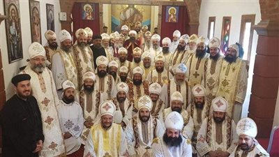 الأنبا زوسيما يترأس اجتماع كهنة أطفيح