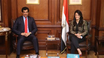 وزيرة التعاون الدولي تبحث مع السفير القطري الجديد بالقاهرة سبل تطوير العلاقات