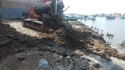 رفع 215 حالة تعدٍّ على أملاك الدولة بدمياط