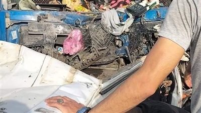 اللقطات الأولى من موقع حادث الطريق الدائري الأوسطي | فيديو