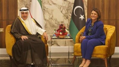 وزير خارجية الكويت يصل طرابلس لدعم 