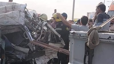 تفاصيل حادث الطريق الدائرى الأوسطى.. مصرع 19 شخصا.. وسائق التريلا السبب l فيديو