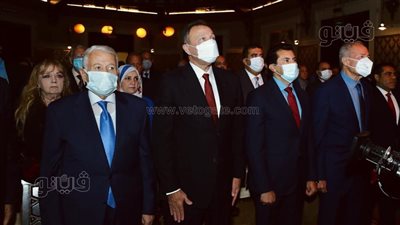 انطلاق حفل الأهلي لتكريم حسن حمدي بمعهد الموسيقى العربية