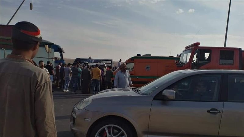 حادث مروع بالطريق