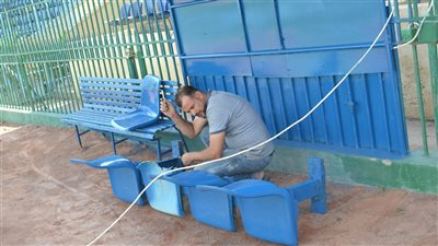 المحلة يسابق الزمن لإنهاء تجديدات الاستاد قبل انطلاقة الدوري | صور 