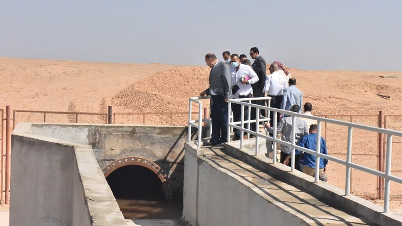 تشغيل محطة الصرف