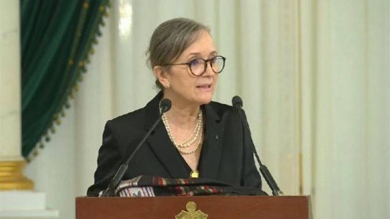  رئيسة الحكومة التونسية