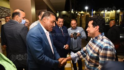 محافظ مطروح يستقبل وزير الشباب والرياضة في زيارته الميدانية | صور