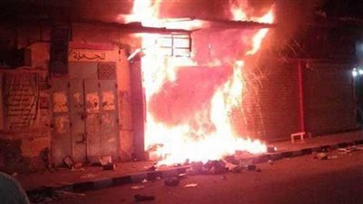 إخماد حريق نشب داخل محل تجاري في بولاق الدكرور