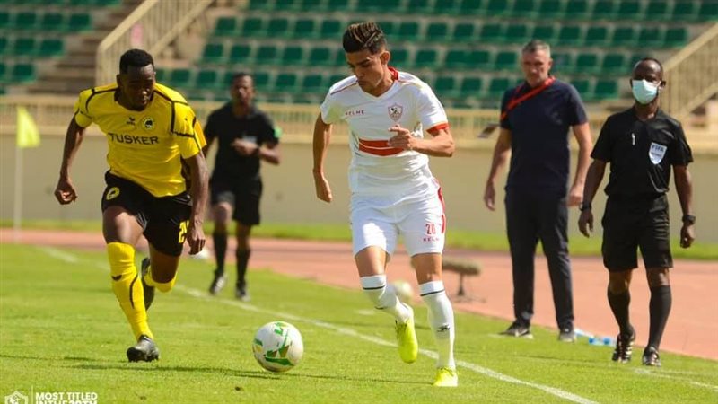 مباراة الزمالك وتوسكر