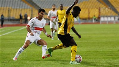 أوباما يحرز الهدف الأول للزمالك في مرمى توسكر الكيني | صور