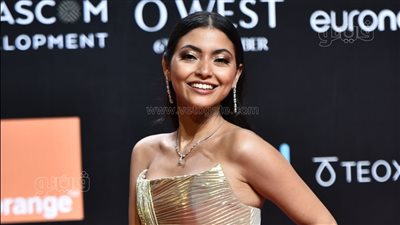 مي الغيطي بإطلالة ذهبية في حفل ختام مهرجان الجونة السينمائي | صور