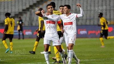 أشرف بن شرقي يحرز الهدف الثالث للزمالك في مرمى توسكر الكيني | صور
