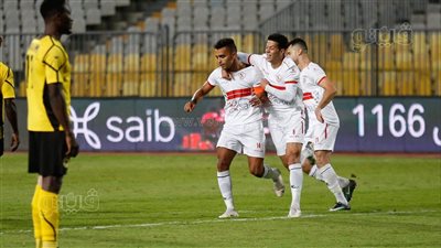الزمالك يتقدم بثنائية نظيفة في مرمى توسكر الكيني بالشوط الأول | صور