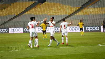 سيف الجزيري يحرز الهدف الثانى للزمالك في مرمى توسكر | صور