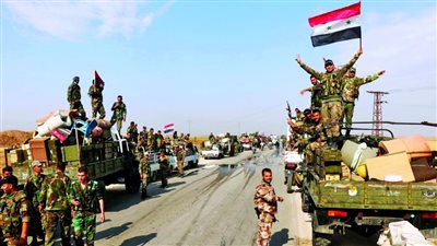 الجيش السوري يوقف عبور القوات الأمريكية للقامشلي