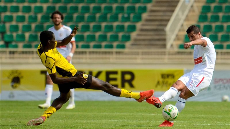 من لقاء الزمالك وتوسكر