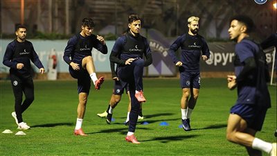 بيراميدز يختتم استعداداته لعزام التنزاني بالكونفدرالية | صور