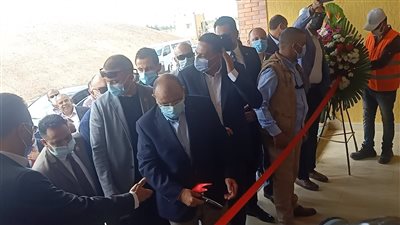 شعراوي ومختار في افتتاح أول مدفن صحي للقمامة بالدقهلية | فيديو وصور 