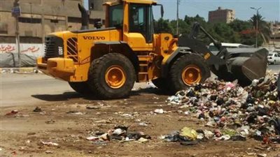 رفع 750 طن مخلفات من الأراضي الفضاء بحدائق الأهرام