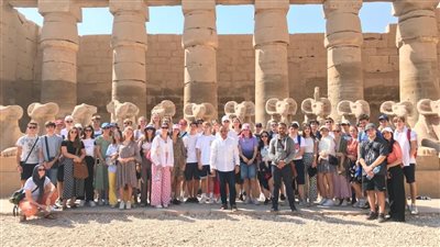 الأمين العام للمجلس الأعلى للآثار يلتقي وفدا ألمانيا بالأقصر