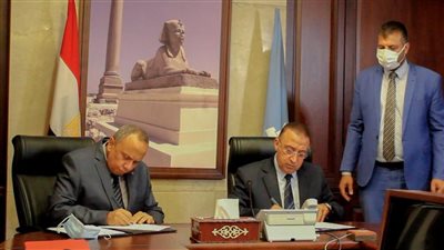 أخبار الإسكندرية.. بروتوكول بين المحافظة والمعهد القومى لعلوم البحار