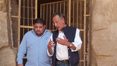المشرف على صندوق آثار النوبة يتفقد مناطق عمدا والسبوع بأسوان