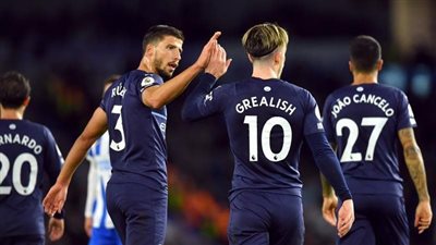 مانشستر سيتي يقسو على برايتون 1/4 ويرتقي لوصافة البريميرليج