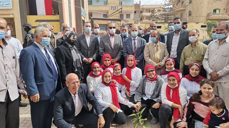 افتتاح مدرسة بكفرالشيخ