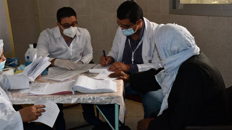 قافلة طبية لجامعة