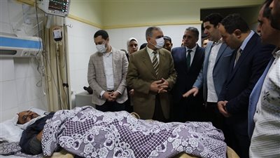 محافظ كفر الشيخ يطمئن على 