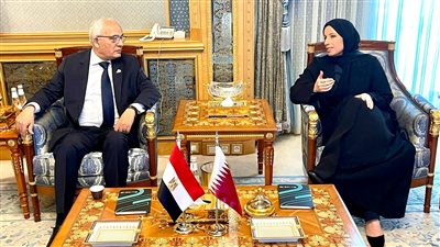 وزير التعليم يبحث مع نظيرته القطرية ملفات التعاون المشترك