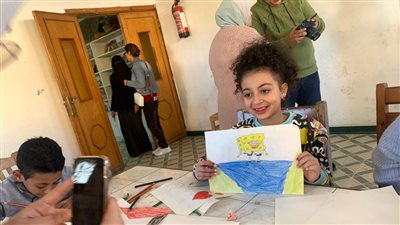 ورش للشباب ورسوم للأطفال على هامش فعاليات مهرجان الإسماعيلية للأفلام التسجيلية (صور) 