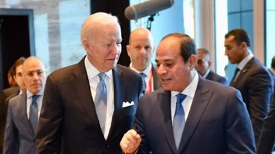 رسالة قوية من السيسي لـ بايدن لوقف إطلاق النار بغزة