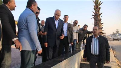 محافظ الجيزة يتابع بدء تنفيذ المرحلة الثانية من ممشى المنصورية (فيديو)