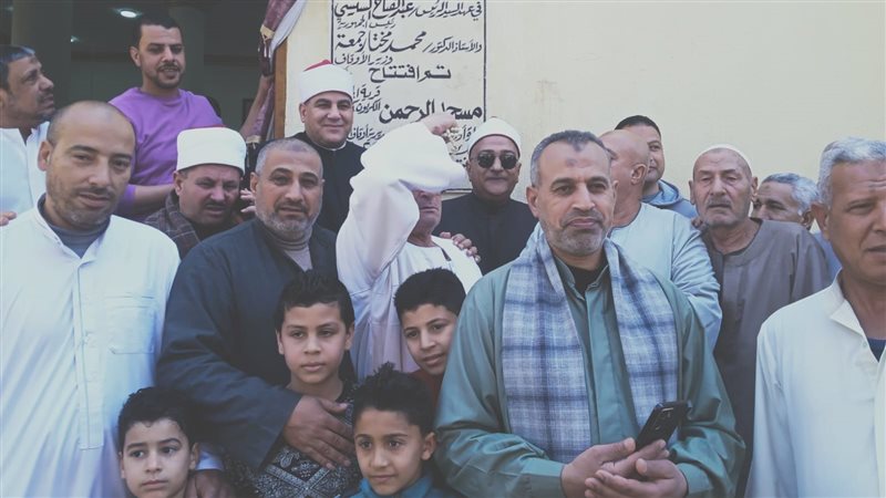 جانب من افتتاح مساجد