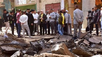 محافظ الأقصر يتابع إعادة تأهيل شارع يوسف حسن (صور)