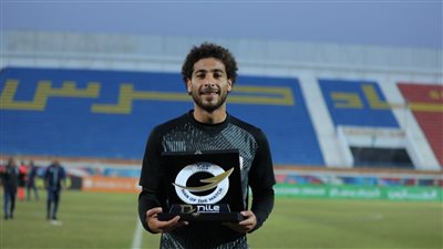 الدوري المصري، محمود عماد أفضل لاعب في مباراة فاركو والبنك الأهلي