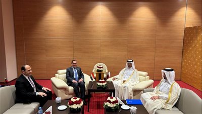 الملا يعقد مشاورات مع وزيري الطاقة الروسي والقطري لفتح آفاق جديدة بمصر