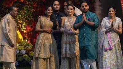 مليارديرات ونجوم عالميون، بدء مراسم حفل زفاف نجل أغنى رجل بالهند قبل الموعد الرسمي بـ 3 أشهر (فيديو)