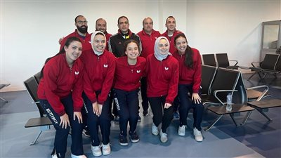 بعثة تنس الطاولة تطير إلى أكرا للمشاركة في دورة الألعاب الأفريقية