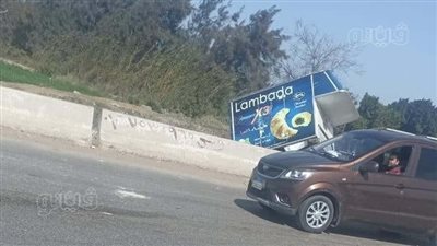 إصابة مواطن في انقلاب سيارة بترعة الدلجمون في الغربية (صور)