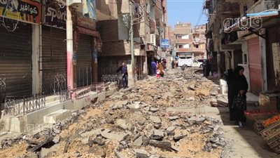 محافظ الغربية يتابع أعمال تطوير قرية كفر عصام بطنطا (صور)