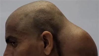 كأنه رأس ثاني، هندي يعيش بورم كبير لمدة 15 عامًا