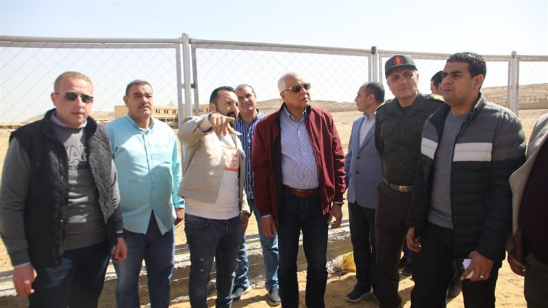 محافظ الجيزة في جولة