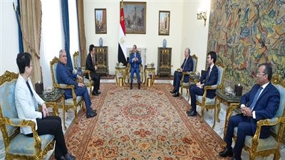 السيسي: نسعى لتجاوز أزمة الغذاء العالمية وتحقيق طفرة في مساحة الأراضي الزراعية 