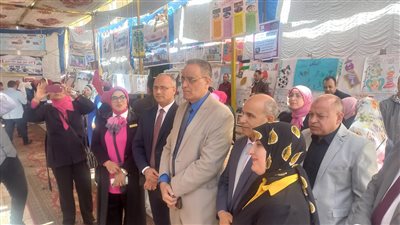 افتتاح المعرض السنوي العام للصحافة والإعلام التربوي لطلاب البحيرة 