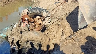 مصرع شخص وإصابة 3 آخرين فى حادث تصادم بكفر الشيخ (صور)