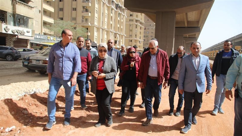 محافظ الجيزة في جولة