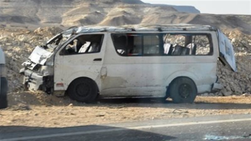 حادث انقلاب ميكروباص،